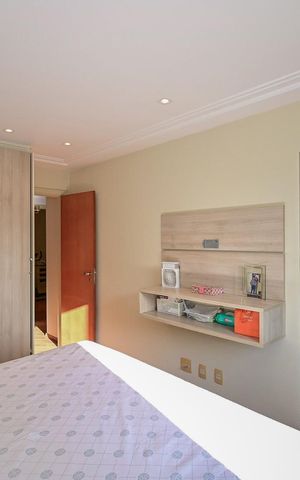 Apartamento à venda com 145m², 3 quartos e 2 vagasSuíte 3
