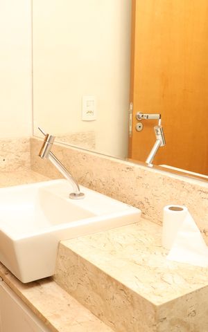 Apartamento para alugar com 108m², 3 quartos e 2 vagasBanheiro da Suíte 3