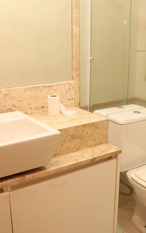 Apartamento para alugar com 108m², 3 quartos e 2 vagasBanheiro da Suíte 3