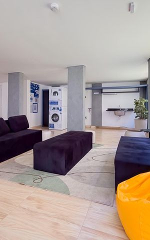 Studio à venda com 25m², 1 quarto e sem vaga Studio à venda com 25m², 1 quarto e sem vagaSalão de Jogos