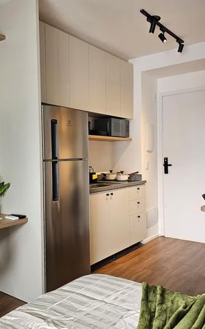 Apartamento à venda com 24m², 1 quarto e sem vaga Apartamento à venda com 24m², 1 quarto e sem vagaCozinha