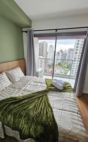 Apartamento à venda com 24m², 1 quarto e sem vaga Apartamento à venda com 24m², 1 quarto e sem vagaSala/Quarto