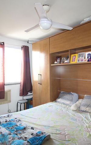 Apartamento à venda com 50m², 2 quartos e 1 vagaQuarto 2