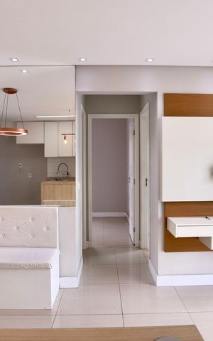 Apartamento para alugar com 55m², 2 quartos e 1 vaga Apartamento para alugar com 55m², 2 quartos e 1 vagaSala