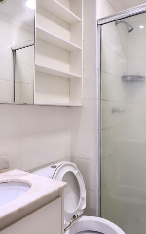 Apartamento para alugar com 55m², 2 quartos e 1 vaga Apartamento para alugar com 55m², 2 quartos e 1 vagaBanheiro