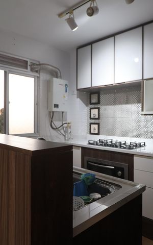 Apartamento à venda com 42m², 2 quartos e 1 vagaCozinha e Área de Serviço