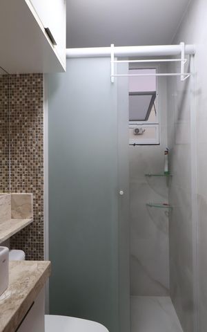 Apartamento à venda com 42m², 2 quartos e 1 vagaBanheiro 