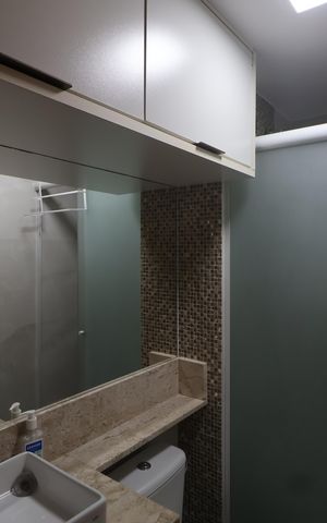 Apartamento à venda com 42m², 2 quartos e 1 vagaBanheiro 