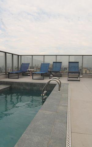 Studio para alugar com 22m², 1 quarto e sem vagaÁrea comum - Piscina