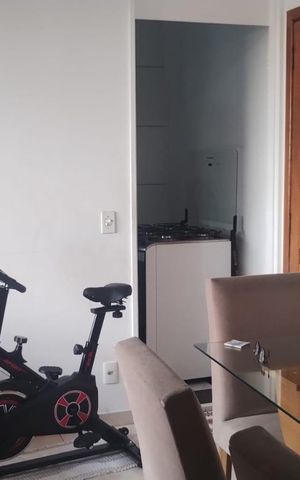 Apartamento à venda com 44m², 2 quartos e 1 vagaSala