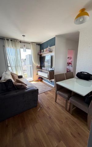 Apartamento à venda com 49m², 2 quartos e 1 vaga Apartamento à venda com 49m², 2 quartos e 1 vagaSala
