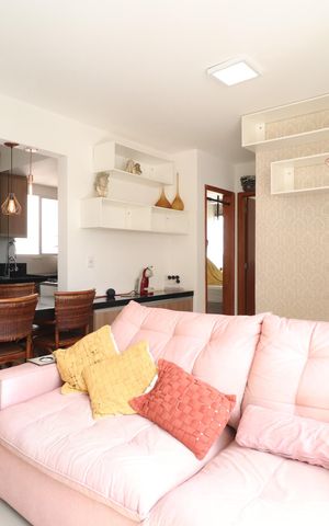 Apartamento para alugar com 53m², 2 quartos e 1 vagaSala