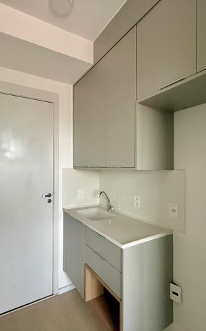Studio para alugar com 20m², 1 quarto e sem vaga Studio para alugar com 20m², 1 quarto e sem vagaCozinha