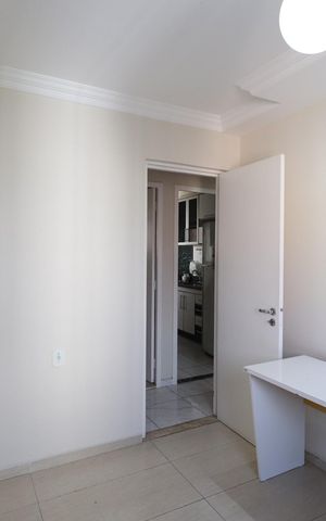 Apartamento à venda com 66m², 3 quartos e 2 vagasQuarto 2