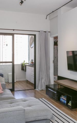 Apartamento para alugar com 55m², 1 quarto e sem vaga Apartamento para alugar com 55m², 1 quarto e sem vagaSala