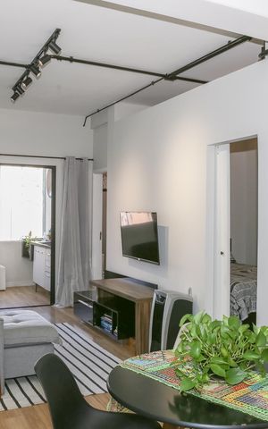 Apartamento para alugar com 55m², 1 quarto e sem vaga Apartamento para alugar com 55m², 1 quarto e sem vagaSala