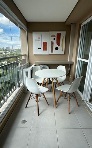 Apartamento para alugar com 42m², 1 quarto e 1 vagaVaranda