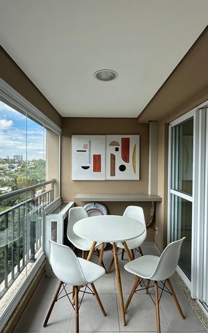 Apartamento para alugar com 42m², 1 quarto e 1 vagaVaranda