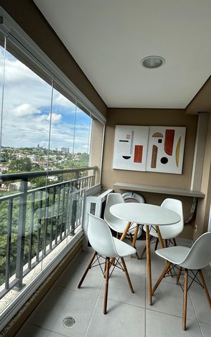 Apartamento para alugar com 42m², 1 quarto e 1 vagaVaranda