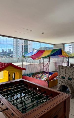 Apartamento à venda com 76m², 3 quartos e 2 vagasSalão de jogos