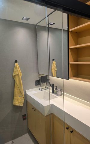 Apartamento à venda com 54m², 1 quarto e 1 vaga Apartamento à venda com 54m², 1 quarto e 1 vagaBanheiro