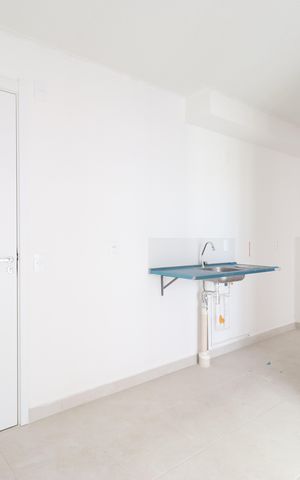Apartamento à venda com 33m², 2 quartos e sem vagaSala/Cozinha/Área de serviço 