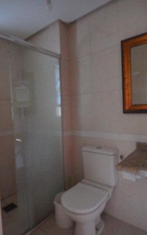 Apartamento para alugar com 120m², 3 quartos e 1 vagaBanheiro da Suíte