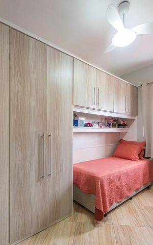 Casa à venda com 55m², 2 quartos e 2 vagas Casa à venda com 55m², 2 quartos e 2 vagasQuarto 1