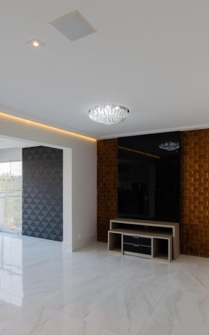Apartamento à venda com 126m², 3 quartos e 2 vagas Apartamento à venda com 126m², 3 quartos e 2 vagasSala