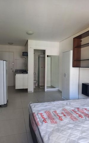 Apartamento à venda com 28m², 1 quarto e sem vaga Apartamento à venda com 28m², 1 quarto e sem vagaSala/Quarto