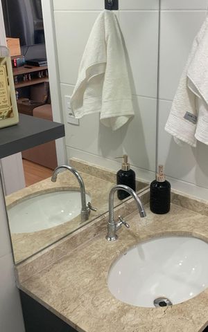 Apartamento para alugar com 63m², 2 quartos e 1 vagaBanheiro