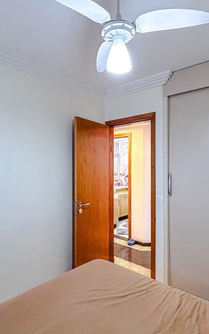 Apartamento à venda com 80m², 3 quartos e 1 vagaQuarto 2