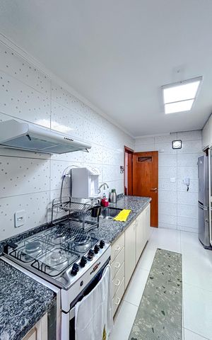 Apartamento à venda com 80m², 3 quartos e 1 vagaCozinha