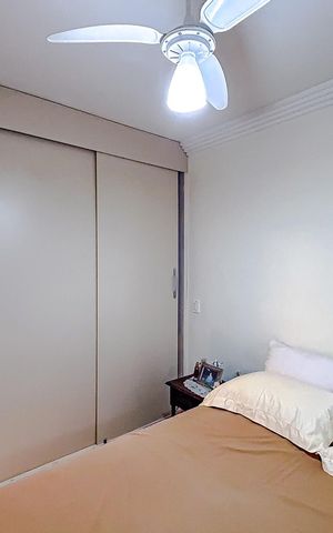 Apartamento à venda com 80m², 3 quartos e 1 vagaQuarto 2