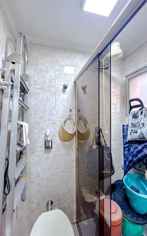 Apartamento à venda com 80m², 3 quartos e 1 vagaBanheiro de serviço