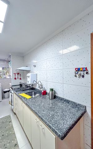Apartamento à venda com 80m², 3 quartos e 1 vagaCozinha