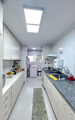 Apartamento à venda com 80m², 3 quartos e 1 vagaCozinha