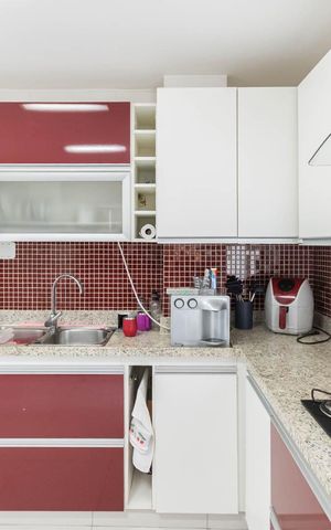 Apartamento à venda com 110m², 3 quartos e 2 vagasCozinha 