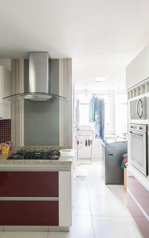 Apartamento à venda com 110m², 3 quartos e 2 vagasCozinha 
