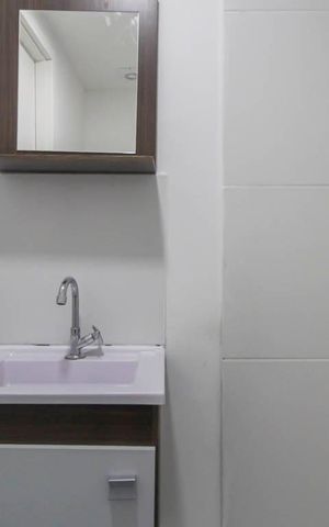 Studio para alugar com 18m², 1 quarto e sem vaga Studio para alugar com 18m², 1 quarto e sem vagaBanheiro