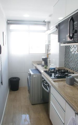Apartamento à venda com 49m², 2 quartos e 1 vagaCozinha