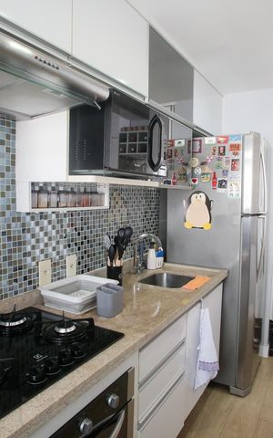 Apartamento à venda com 49m², 2 quartos e 1 vagaCozinha