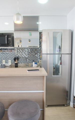 Apartamento à venda com 49m², 2 quartos e 1 vagaCozinha