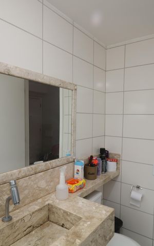 Apartamento à venda com 52m², 2 quartos e 1 vagaBanheiro