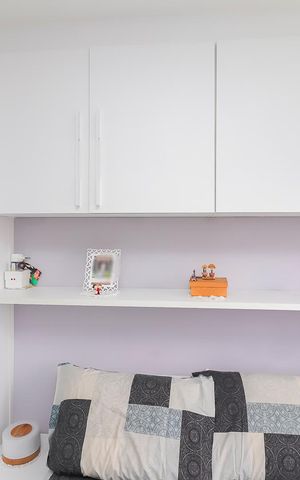 Apartamento à venda com 47m², 2 quartos e 1 vagaQuarto 1 - Armários