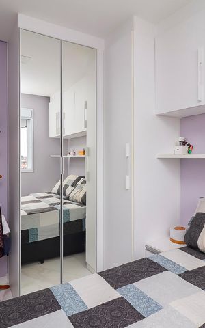 Apartamento à venda com 47m², 2 quartos e 1 vagaQuarto 1