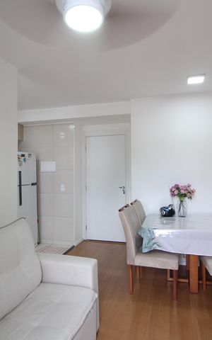 Apartamento à venda com 45m², 2 quartos e 1 vagaSala