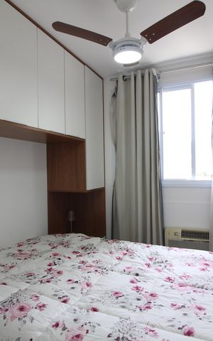 Apartamento à venda com 45m², 2 quartos e 1 vagaQuarto 2