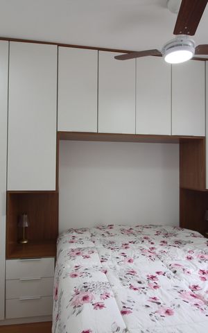 Apartamento à venda com 45m², 2 quartos e 1 vagaQuarto 2