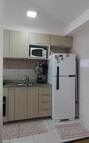 Apartamento à venda com 45m², 2 quartos e 1 vagaCozinha